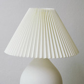 Curvae Sino Pleated Fabric Lamp Shade