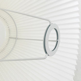 Curvae Sino Pleated Fabric Lamp Shade