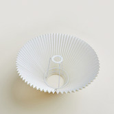 Curvae Sino Pleated Fabric Lamp Shade