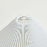 Curvae Sino Pleated Fabric Lamp Shade