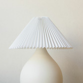Curvae Sino Pleated Fabric Lamp Shade