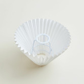 Curvae Sino Pleated Fabric Lamp Shade