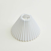 Curvae Sino Pleated Fabric Lamp Shade