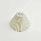 Curvae Sino Pleated Fabric Lamp Shade