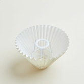 Curvae Sino Pleated Fabric Lamp Shade