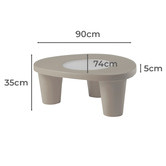 Luminea Low Lita Outdoor Coffee Table