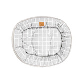 Mog &amp; Bone Check 4 Seasons Cotton Round Dog Bed