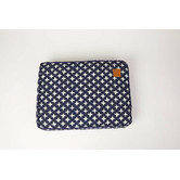 Mog &amp; Bone Navy Cross Classic Cushion Dog Bed