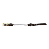 Mog &amp; Bone Leather &amp; Cotton Rope Dog Collar