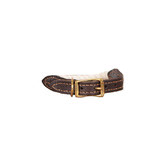 Mog &amp; Bone Leather &amp; Cotton Rope Dog Collar