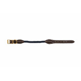 Mog &amp; Bone Leather &amp; Cotton Rope Dog Collar