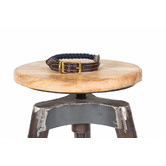 Mog &amp; Bone Leather &amp; Cotton Rope Dog Collar