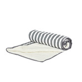 Mog &amp; Bone Hamptons Stripe Fleece Dog Blanket