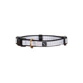 Mog &amp; Bone Grey Check Dog Collar