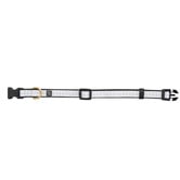 Mog &amp; Bone Grey Check Dog Collar