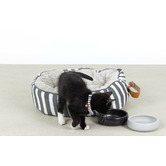 Mog &amp; Bone Hamptons Stripe Hemp Cat Collar