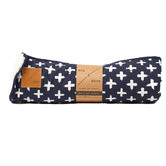 Mog &amp; Bone Navy Cross Fleece Dog Blanket