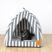 Mog &amp; Bone Hamptons Stripe Cat Igloo