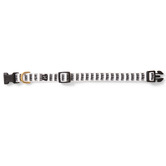 Mog &amp; Bone Black Mosaic Hemp Dog Collar