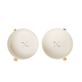 Mog &amp; Bone Double Bamboo Dog Bowl with Stand