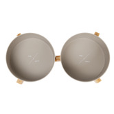 Mog &amp; Bone Double Bamboo Dog Bowl with Stand