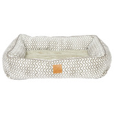 Mog &amp; Bone Bolster Cotton-Blend Dog Bed