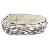 Mog &amp; Bone Wave 4 Seasons Cotton Round Dog Bed