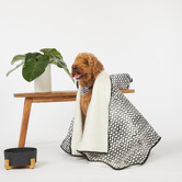 Mog &amp; Bone Wave Fleece Dog Blanket