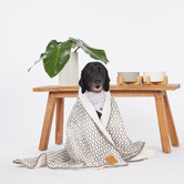 Mog &amp; Bone Wave Fleece Dog Blanket