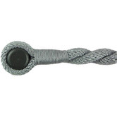 Castle Trimmings Weaved Cotton-Blend Magnetic Curtain Tieback
