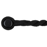 Castle Trimmings Weaved Cotton-Blend Magnetic Curtain Tieback