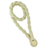 Castle Trimmings Weaved Cotton-Blend Magnetic Curtain Tieback