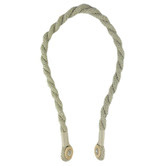 Castle Trimmings Weaved Cotton-Blend Magnetic Curtain Tieback