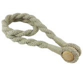 Castle Trimmings Weaved Cotton-Blend Magnetic Curtain Tieback