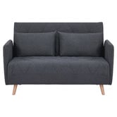Palmgrove Lane Charcoal Liam 2 Seater Sofa Bed