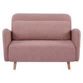 Palmgrove Lane Blush Liam Upholstered Sofa Bed