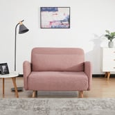 Palmgrove Lane Blush Liam Upholstered Sofa Bed