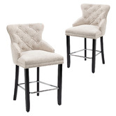 Palmgrove Lane 66cm Callia Chenille Barstools