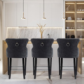 Palmgrove Lane 66cm Callia Chenille Barstools