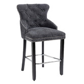 Palmgrove Lane 66cm Callia Chenille Barstools