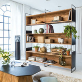 Palmgrove Lane Ethan Recycled Pine Wood Shelving Unit
