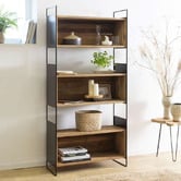 Palmgrove Lane Ethan 3 Tier Recycled Pine Wood Shelving Unit