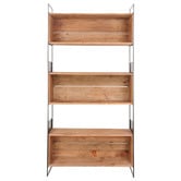 Palmgrove Lane Ethan 3 Tier Recycled Pine Wood Shelving Unit