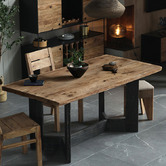 Palmgrove Lane Ethan Recycled Pine Wood Dining Table