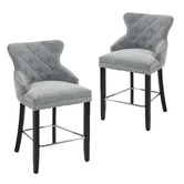 Palmgrove Lane 66cm Callia Chenille Barstools
