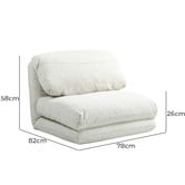 Palmgrove Lane Bubble Single Sofa Bed