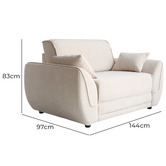 Palmgrove Lane Egby Single Fold Out Sofa Bed