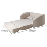 Palmgrove Lane Gigi 2 Seater Fold Out Sofa Bed