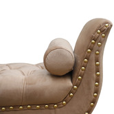 Palmgrove Lane Nizar Velvet Ottoman Bench