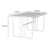 Palmgrove Lane 4 Seater Kezia Outdoor Dining Set